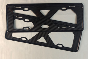 全碳纖維車牌框適合于多車型 高品質(zhì)碳纖維車牌架藍(lán)牌綠牌 碳纖復(fù)材一體成型硬殼抗壓 全碳纖維車牌框適合于多車型 高品質(zhì)碳纖維車牌架藍(lán)牌綠牌 碳纖復(fù)材一體成型硬殼抗壓