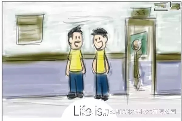 人生就是。。。 和好朋友在教室外面一起罰站