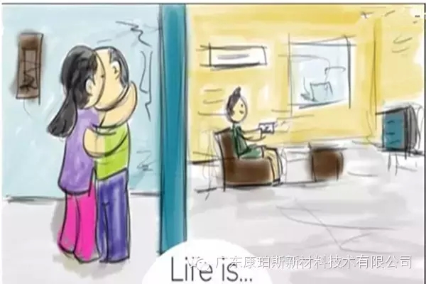 人生就是。。。 就算孩子在家，還是忍不住與40歲的另一半偷偷親一口