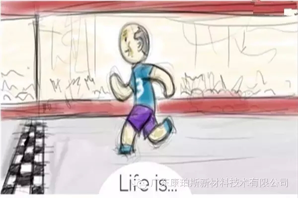 人生就是。。。 60歲，跑完馬拉松
